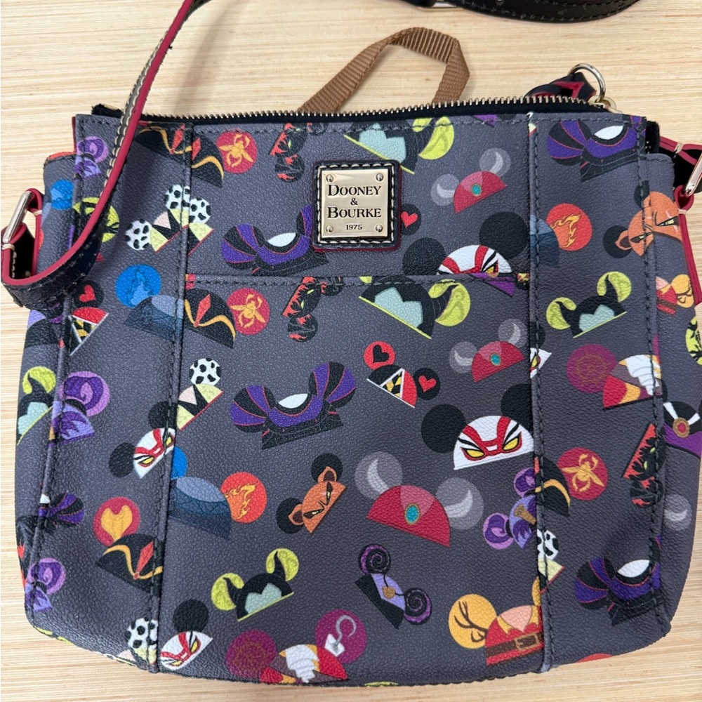 Dooney & Bourke Colorful Villains Mickey Ears Crossbody Bag
